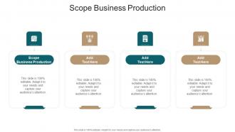 Scope Business Production In Powerpoint And Google Slides Cpb