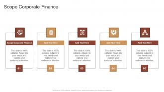 Scope Corporate Finance In Powerpoint And Google Slides Cpb