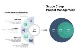 Scope creep project management ppt powerpoint presentation model inspiration cpb