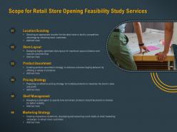 Scope For Retail Store Opening Feasibility Study Services Ppt Powerpoint Image