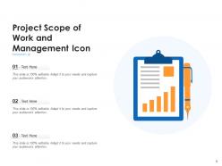 Scope Of Work Icon Development Project Management Icon Strategy