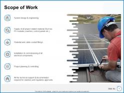 Scope of work ppt powerpoint presentation ideas graphics download