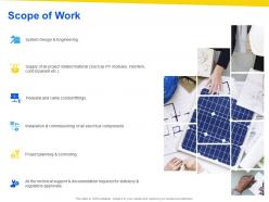 Scope of work ppt powerpoint presentation layouts format ideas