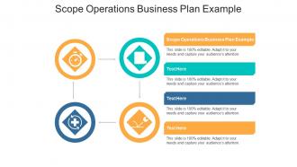 Scope operations business plan example ppt powerpoint presentation ideas graphics template cpb