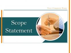 Scope statement powerpoint presentation slides