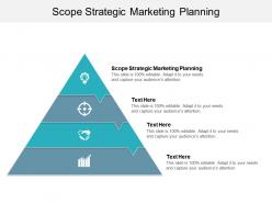 Scope strategic marketing planning ppt powerpoint presentation icon background cpb