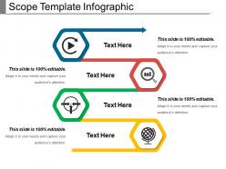 Scope template infographic powerpoint slide designs download