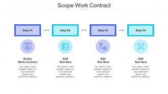 Scope Work Contract Ppt Powerpoint Presentation Model Graphics Pictures Cpb