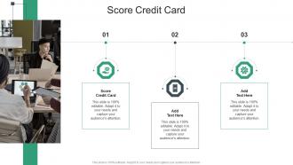Score Credit Card In Powerpoint And Google Slides Cpb