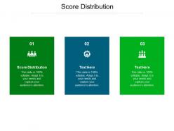 Score distribution ppt powerpoint presentation outline elements cpb