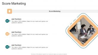Score Marketing In Powerpoint And Google Slides Cpb
