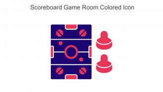 Scoreboard Game Room Colored Icon In Powerpoint Pptx Png And Editable Eps Format