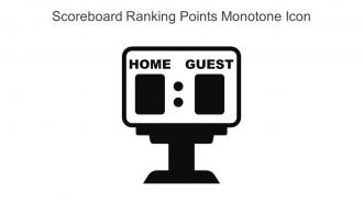 Scoreboard Ranking Points Monotone Icon In Powerpoint Pptx Png And Editable Eps Format