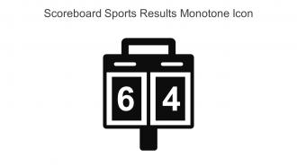 Scoreboard Sports Results Monotone Icon In Powerpoint Pptx Png And Editable Eps Format