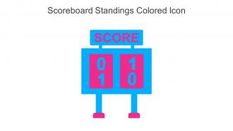 Scoreboard Standings Colored Icon In Powerpoint Pptx Png And Editable Eps Format
