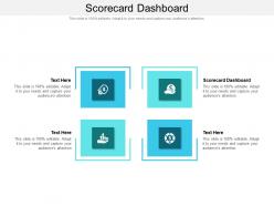 Scorecard dashboard ppt powerpoint presentation layouts gallery cpb