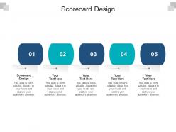 Scorecard design ppt powerpoint presentation model file formats cpb
