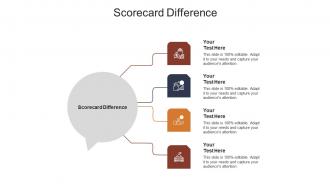 Scorecard difference ppt powerpoint presentation design templates cpb