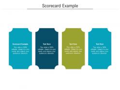 Scorecard example ppt powerpoint presentation summary example cpb