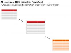 Scorecard table with kpi powerpoint template slide