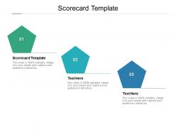 Scorecard template ppt powerpoint presentation summary deck cpb