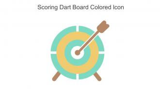 Scoring Dart Board Colored Icon In Powerpoint Pptx Png And Editable Eps Format