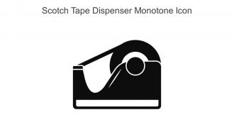 Scotch Tape Dispenser Monotone Icon In Powerpoint Pptx Png And Editable Eps Format