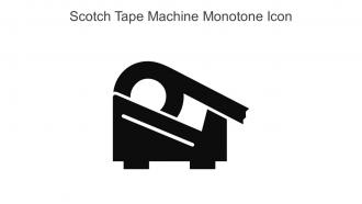 Scotch Tape Machine Monotone Icon In Powerpoint Pptx Png And Editable Eps Format