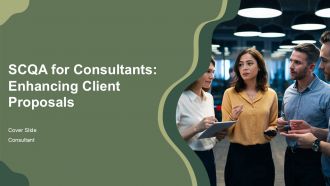 SCQA For Consultants Enhancing Client Proposals PPT Sample AT