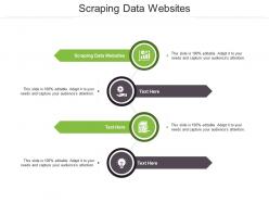 Scraping data websites ppt powerpoint presentation professional template cpb