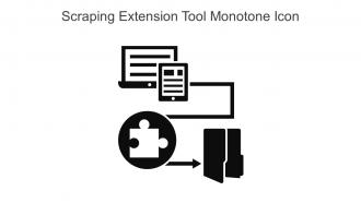 Scraping Extension Tool Monotone Icon In Powerpoint Pptx Png And Editable Eps Format
