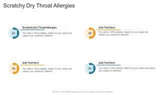 Scratchy Dry Throat Allergies In Powerpoint And Google Slides Cpb
