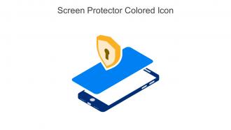 Screen Protector Colored Icon In Powerpoint Pptx Png And Editable Eps Format