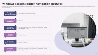 Screen Reader Powerpoint Presentation Slides Compatible Captivating