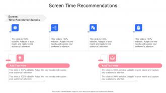 Screen Time Recommendations In Powerpoint And Google Slides Cpb