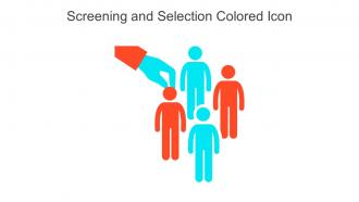 Screening And Selection Colored Icon In Powerpoint Pptx Png And Editable Eps Format