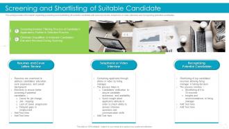 Screening And Shortlisting Of Suitable Candidate Effective Recruitment And Selection