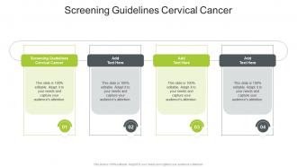 Screening Guidelines Cervical Cancer In Powerpoint And Google Slides Cpb