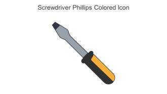 Screwdriver Phillips Colored Icon In Powerpoint Pptx Png And Editable Eps Format
