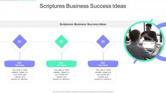 Scriptures Business Success Ideas In Powerpoint And Google Slides Cpb