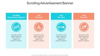 Scrolling Advertisement Banner In Powerpoint And Google Slides Cpb