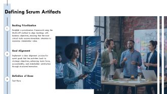 Scrum Artifacts Backlogs Goals Definitions PPT Demonstration AT Analytical Impactful