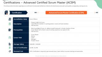 Scrum certificate training in organization certifications advanced certified scrum master acsm