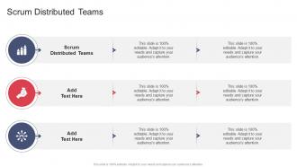 Scrum Distributed Teams In Powerpoint And Google Slides Cpb