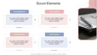 Scrum Elements In Powerpoint And Google Slides Cpb