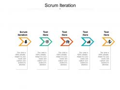 Scrum iteration ppt powerpoint presentation gallery styles cpb