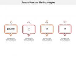Scrum kanban methodologies ppt powerpoint presentation ideas graphic images cpb