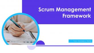 Scrum management framework powerpoint presentation slides