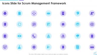 Scrum management framework powerpoint presentation slides