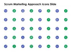 Scrum marketing approach icons slide l1181 ppt powerpoint slides